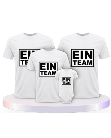 Ein Team Partner Outfit für die Familie | Paarpulli