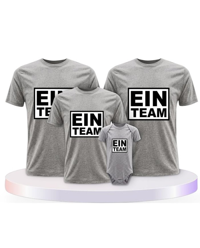 Ein Team Partner Outfit für die Familie | Paarpulli