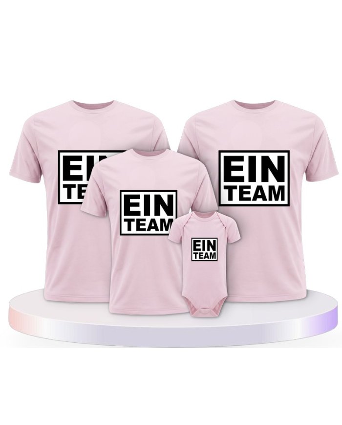 Ein Team Partner Outfit für die Familie | Paarpulli