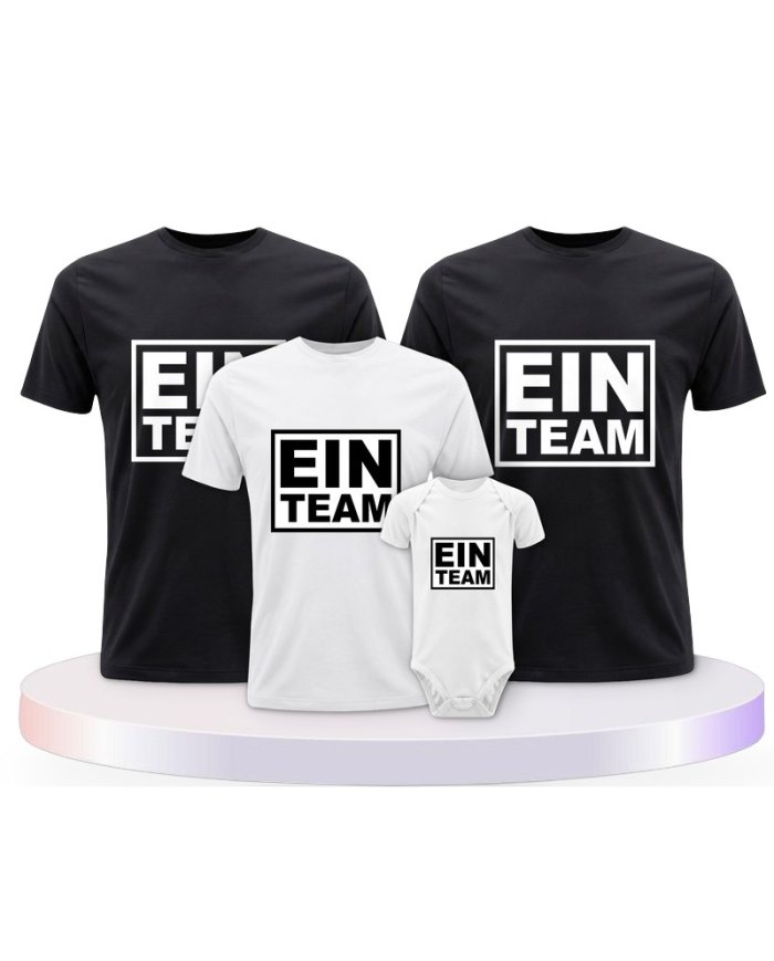 Ein Team Partner Outfit für die Familie | Paarpulli