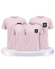 Papa Mama Mini mit Personalisierte Familienset T-Shirts | Paarpulli