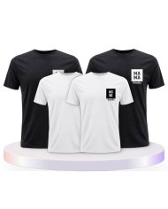 Papa Mama Mini mit Personalisierte Familienset T-Shirts | Paarpulli
