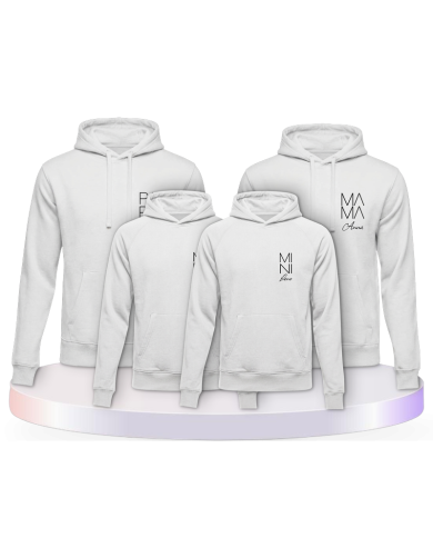 Papa Mama Mini Wunschname Partner Outfit für die Familie | Paarpulli
