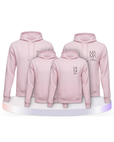 Papa Mama Mini Wunschname Partner Outfit für die Familie | Paarpulli