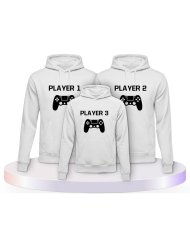 Player mit Controller Partner Outfit für die Familie | Paarpulli