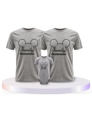 Familienlook T-Shirts mit Family Comic Design | Paarpulli
