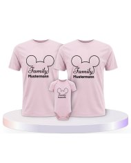 Familienlook T-Shirts mit Family Comic Design | Paarpulli