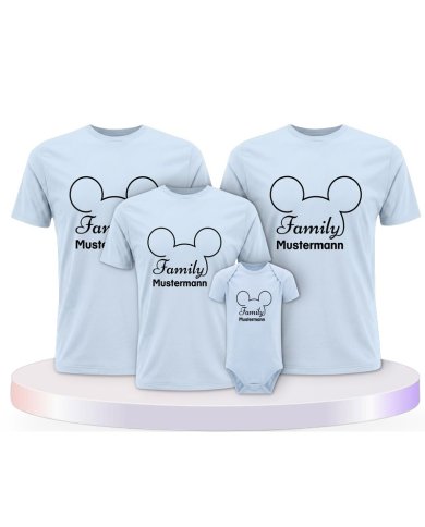 Family Comic Design Partner Outfit für die Familie | Paarpulli
