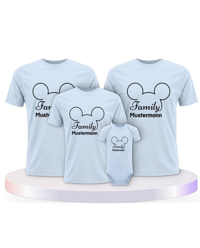 Family Comic Design Partner Outfit für die Familie | Paarpulli