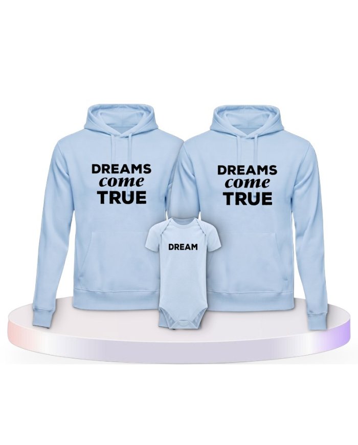 Dreams Come True Partner Outfit für die Familie | Paarpulli