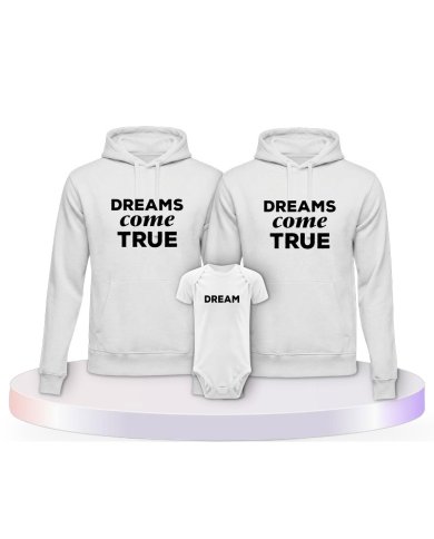 Dreams Come True Partner Outfit für die Familie | Paarpulli
