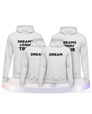 Familienlook Hoodies mit Dreams Come True | Paarpulli