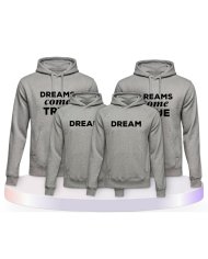 Familienlook Hoodies mit Dreams Come True | Paarpulli