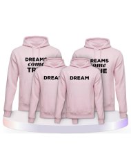 Familienlook Hoodies mit Dreams Come True | Paarpulli