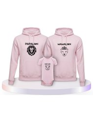 Löwen Set Partner Outfit für die Familie | Paarpulli
