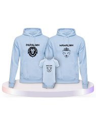 Löwen Set Partner Outfit für die Familie | Paarpulli