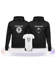 Löwen Set Partner Outfit für die Familie | Paarpulli