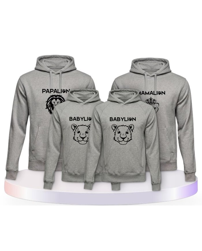 Löwen Set Partner Outfit für die Familie | Paarpulli