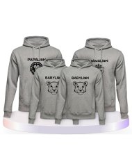 Löwen Set Partner Outfit für die Familie | Paarpulli
