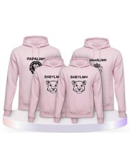 Löwen Set Partner Outfit für die Familie | Paarpulli