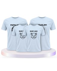 Löwen Set Familienset T-Shirts | Paarpulli