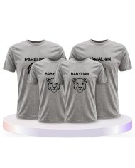 Löwen Set Familienset T-Shirts | Paarpulli