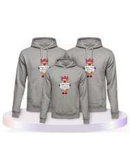 Rentier Familie Familienset Hoodies | Paarpulli
