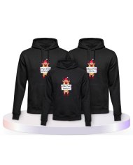 Rentier Familie Familienset Hoodies | Paarpulli