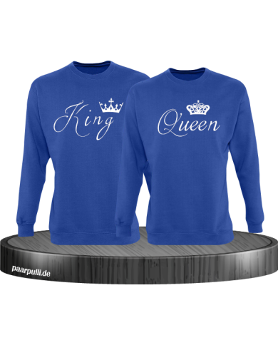King Queen Blau