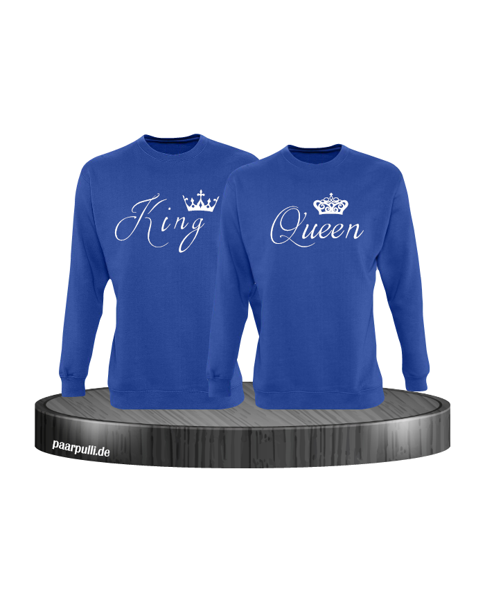 King Queen Blau