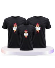 Rentier Familie Familienset T-Shirts | Paarpulli