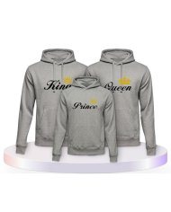 King Queen Prince Princess Partner Outfit für die Familie | Paarpulli