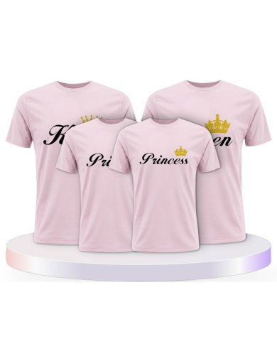 King Queen Prince Princess Partner Outfit für die Familie | Paarpulli