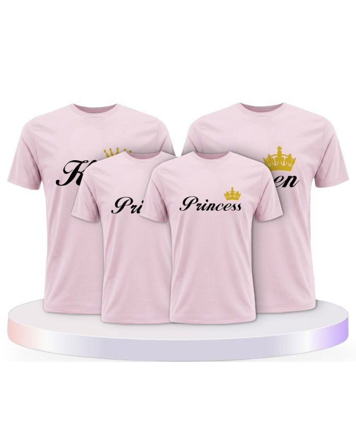 King Queen Prince Princess Partner Outfit für die Familie | Paarpulli