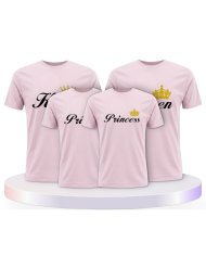 King Queen Prince Princess Partner Outfit für die Familie | Paarpulli