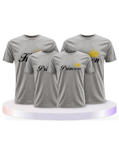 King Queen Prince Princess Partner Outfit für die Familie | Paarpulli