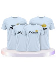 King Queen Prince Princess Partner Outfit für die Familie | Paarpulli