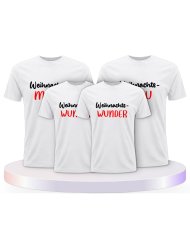 Weihnachtswunder Familienset T-Shirts | Paarpulli