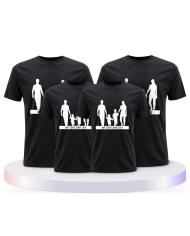Familienlook T-Shirts mit My Love and Life Familienset | Paarpulli
