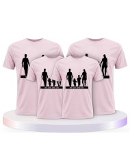 Familienlook T-Shirts mit My Love and Life Familienset | Paarpulli