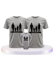 Familienlook T-Shirts mit My Love and Life | Paarpulli