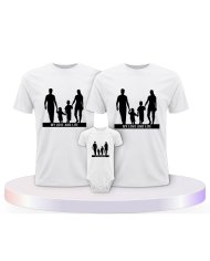 Familienlook T-Shirts mit My Love and Life | Paarpulli