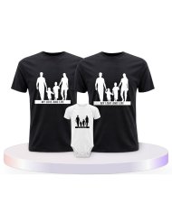 Familienlook T-Shirts mit My Love and Life | Paarpulli