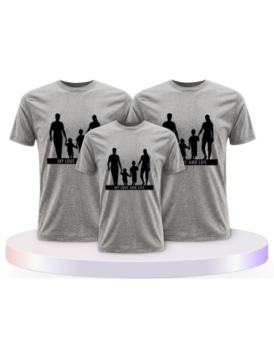 My Love and Life Partner Outfit für die Familie | Paarpulli