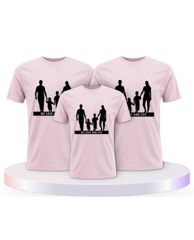 My Love and Life Partner Outfit für die Familie | Paarpulli