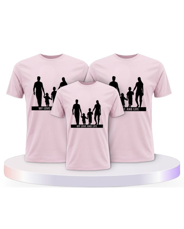 My Love and Life Partner Outfit für die Familie | Paarpulli