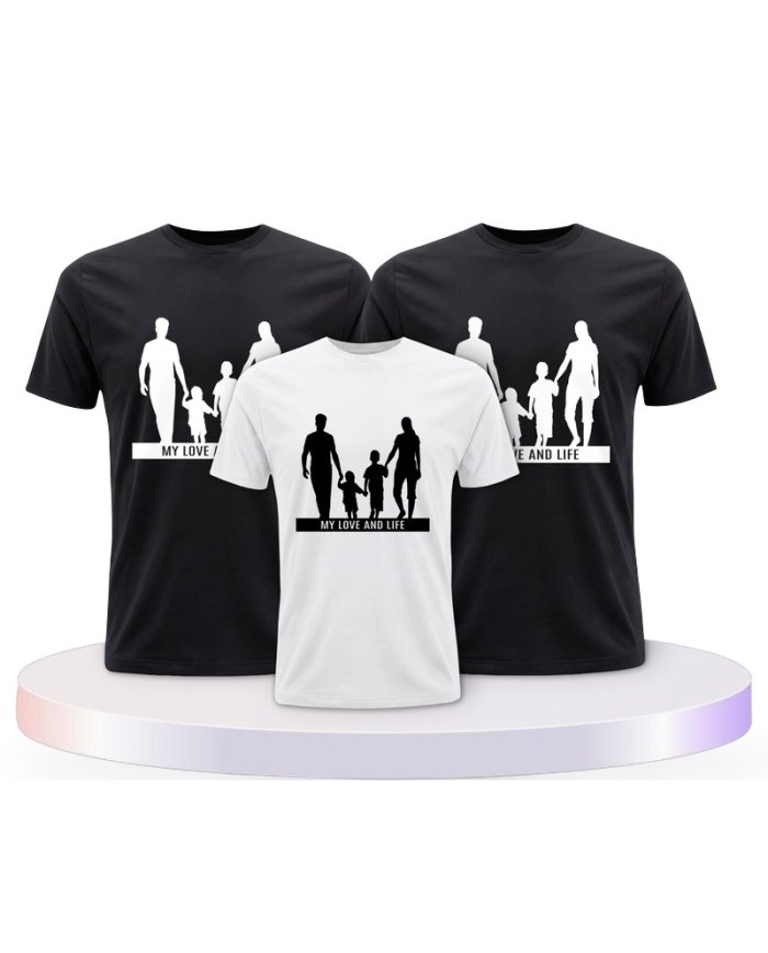 My Love and Life Partner Outfit für die Familie | Paarpulli