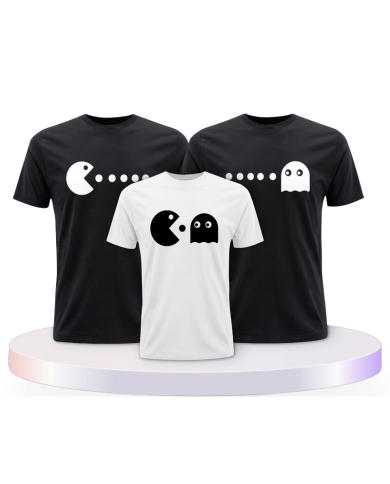 Familienlook T-Shirts mit Arcade Style | Paarpulli