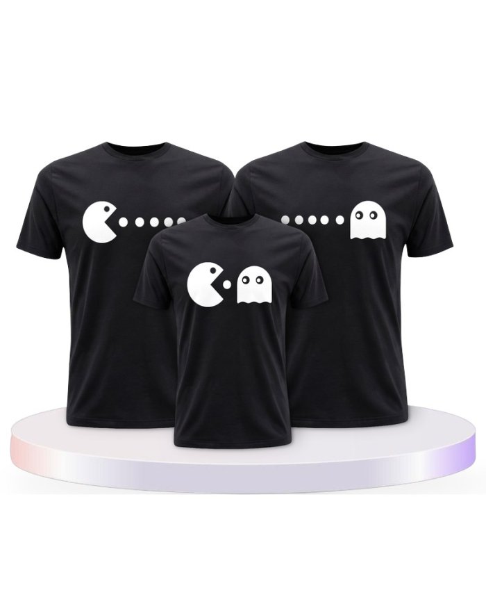 Arcade Style Familienset T-Shirts | Paarpulli