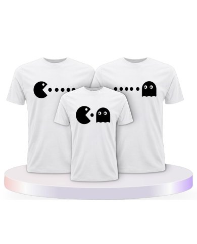 Arcade Style Familienset T-Shirts | Paarpulli